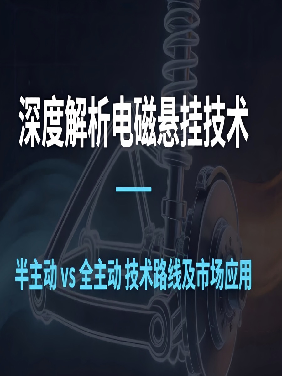 智能底盘电磁悬挂技术研判:半主动已量产,全主动待突破